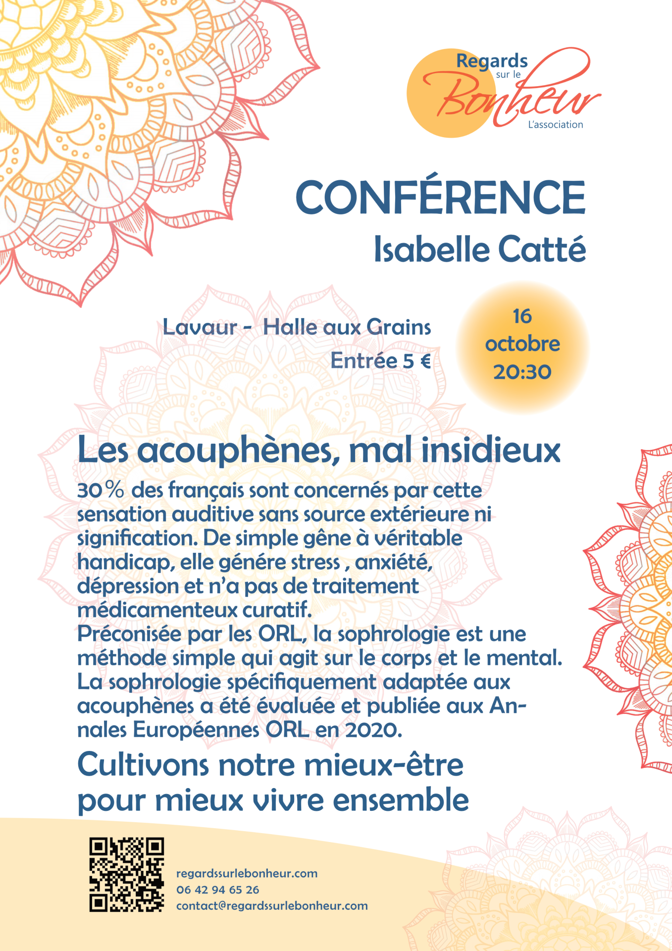 Affiche conference les acouphenes a6