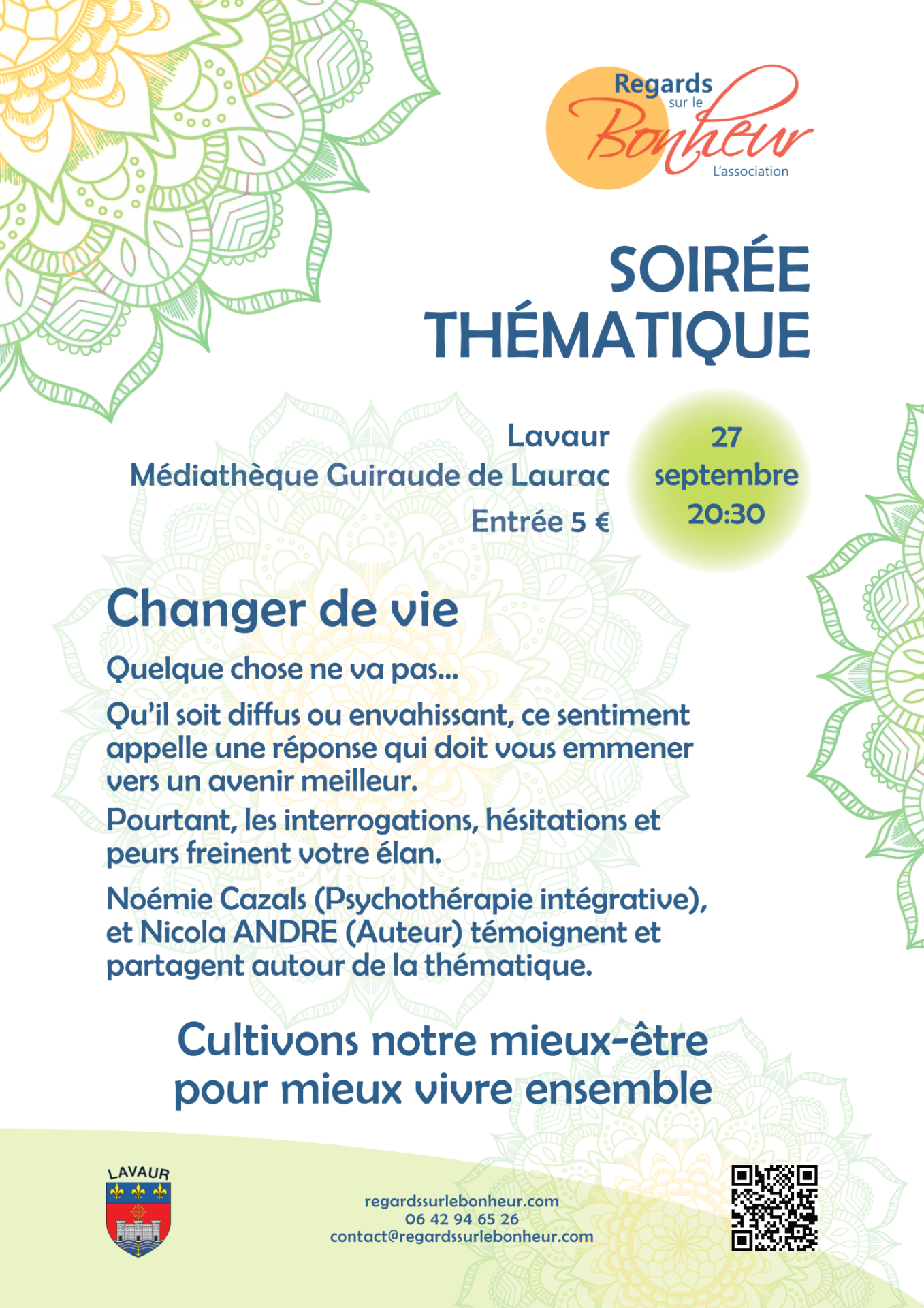 Affiches soirees thematiques light