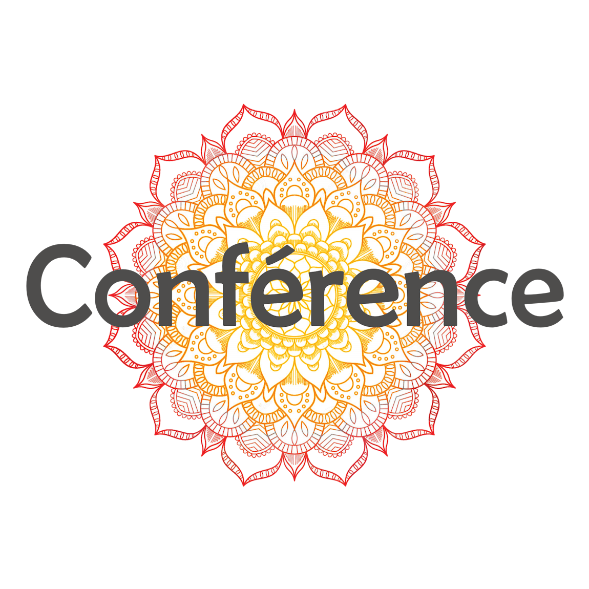 Bouton conference carre